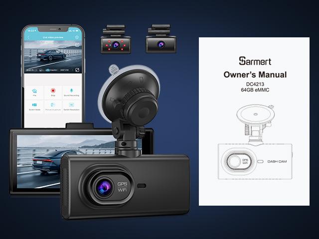 DC4213 Dash Cam Manual